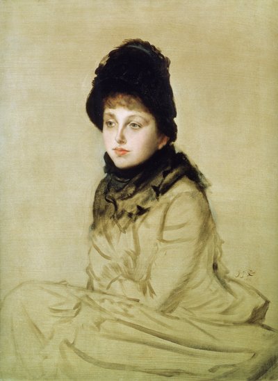 キャスリーンニュートン、1877 作： James Jacques Joseph Tissot